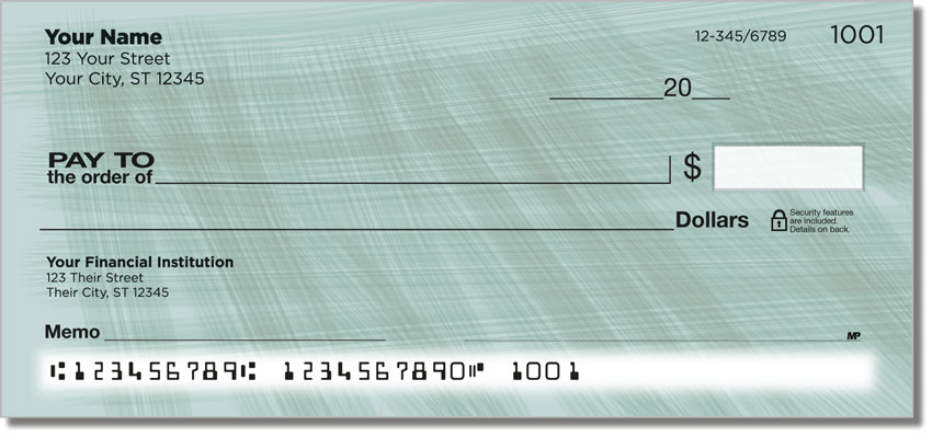 Earth Tone Personal Checks