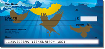 Birds in Flight Theme Checks