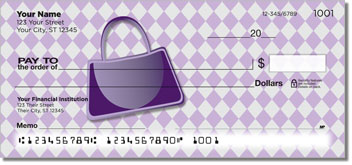 Purse Lover Personalized Checks