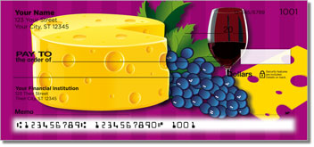 Wine & Cheese Theme Checks