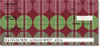 Polka Dot Split Personalized Checks
