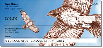 Red-Tailed Hawk Personalized Checks