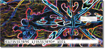 Snowflaked Personalized Checks