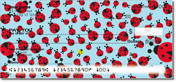 Insect Illustration Personalized Checks