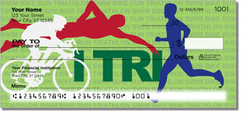 Triathlon Personalized Checks