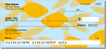 Goldfish Personalized Checks