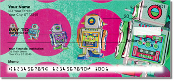 Retro Robot Theme Checks