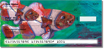 Painted Clown Fish Theme Checks
