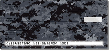 Digital Camo Personalized Checks