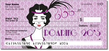 Roaring Twenties Personalized Checks