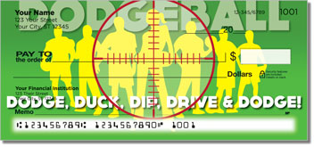 Dodgeball Personalized Checks