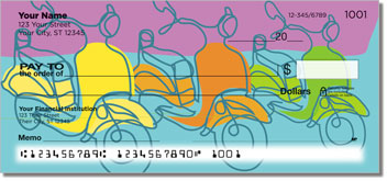Motor Scooter Theme Checks