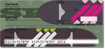 Skateboarding Personalized Checks