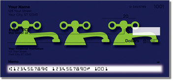 Plumber Personalized Checks
