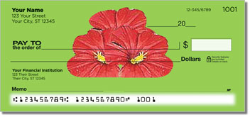 Hawaiian Lei Theme Checks