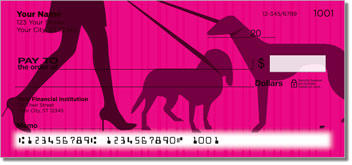 Walk the Dog Personalized Checks