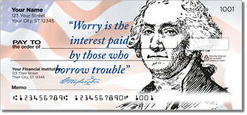 George Washington Theme Checks