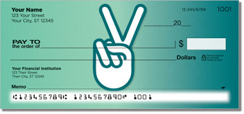 Symbols of Peace Design Checks