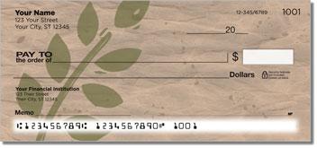 Painted Leaf Theme Checks
