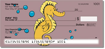 Silly Seahorse Design Checks