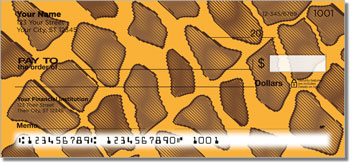 Wildlife Pattern Personalized Checks