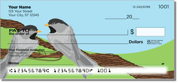 Black-Capped Chickadee Personalized Checks