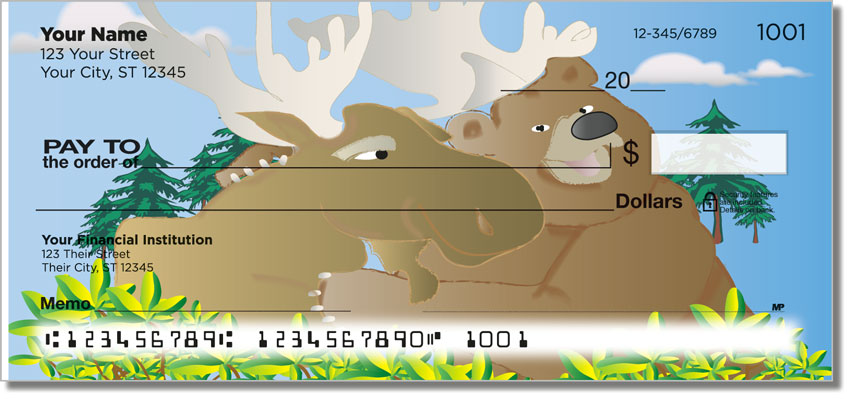 Moose & Bear Checks