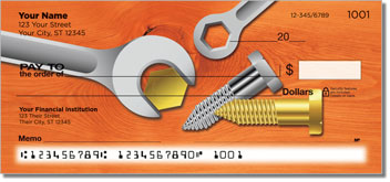 Nuts & Bolts Personalized Checks