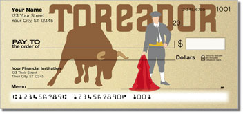 Spanish Bullfight Theme Checks