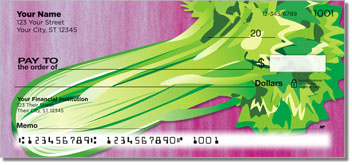 Green Veggie Theme Checks