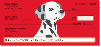 Darling Dalmatian Personalized Checks