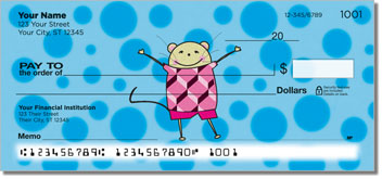 Mischievous Mice Personalized Checks