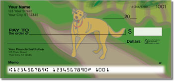 Labrador Personalized Checks