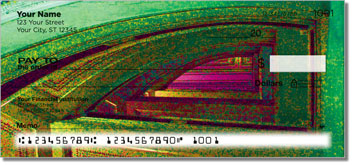 Winding Stairwell Personalized Checks
