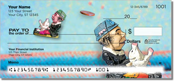 Antique Bank Design Checks