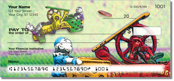 Antique Bank Theme Checks