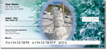 Silly Snowman Theme Checks