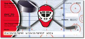Red & Black Hockey Design Checks