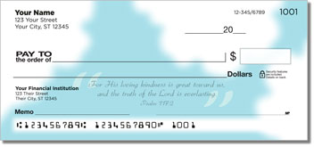 Heavenly Scripture Design Checks