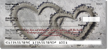 Love Is Personalized Checks