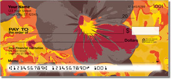 Pansy Personalized Checks
