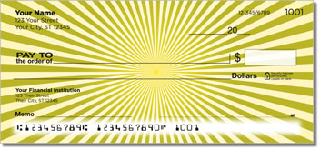 Starburst Personalized Checks
