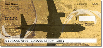 Airplane Personalized Checks