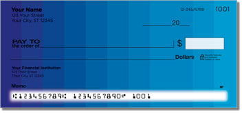 Color Change Personalized Checks
