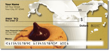 Milk & Cookie Personalized Checks