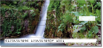 Artistic Waterfall Design Checks