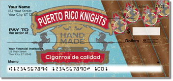 Cigar Personalized Checks