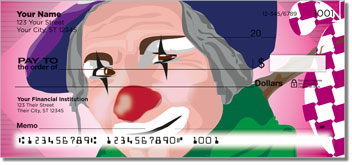 Hobo Clown Personalized Checks