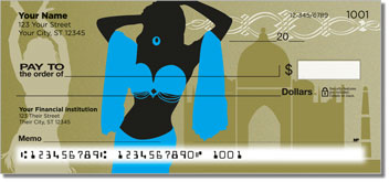 Belly Dancing Personalized Checks