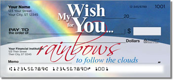 Wish for You Personalized Checks